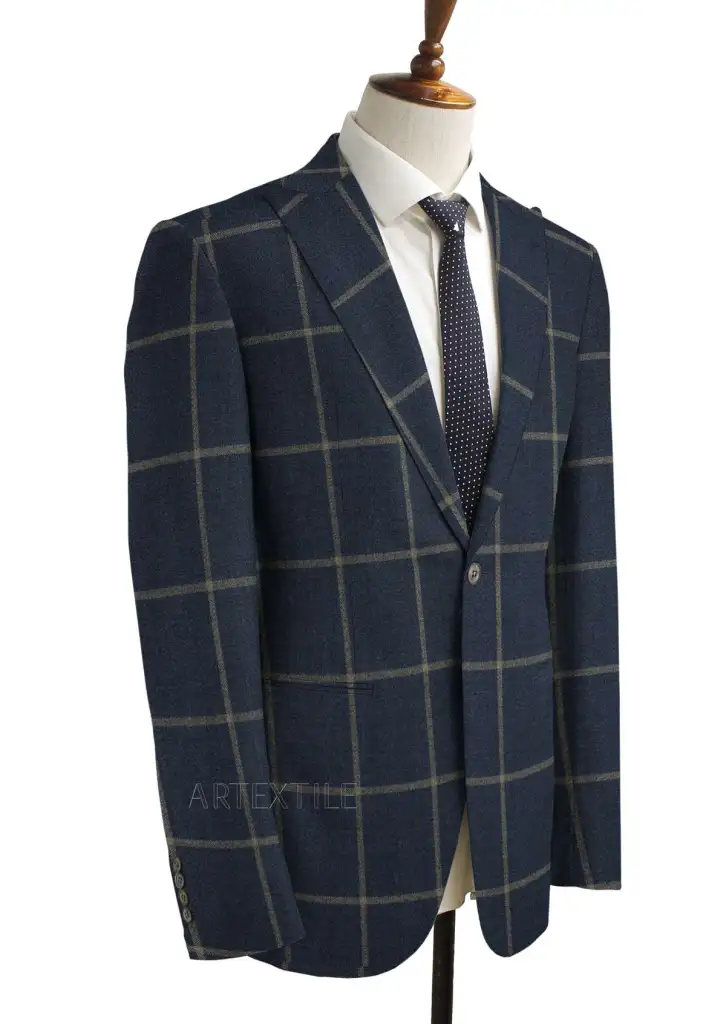 BLUE, GREY CHECKS - Image 3