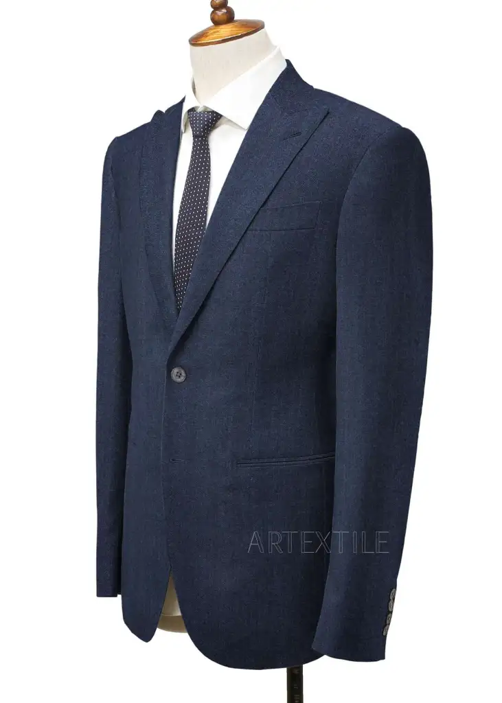 BLUE, HERRINGBONE - Image 3