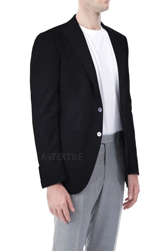 DARK BLUE, HERRINGBONE - Image 4