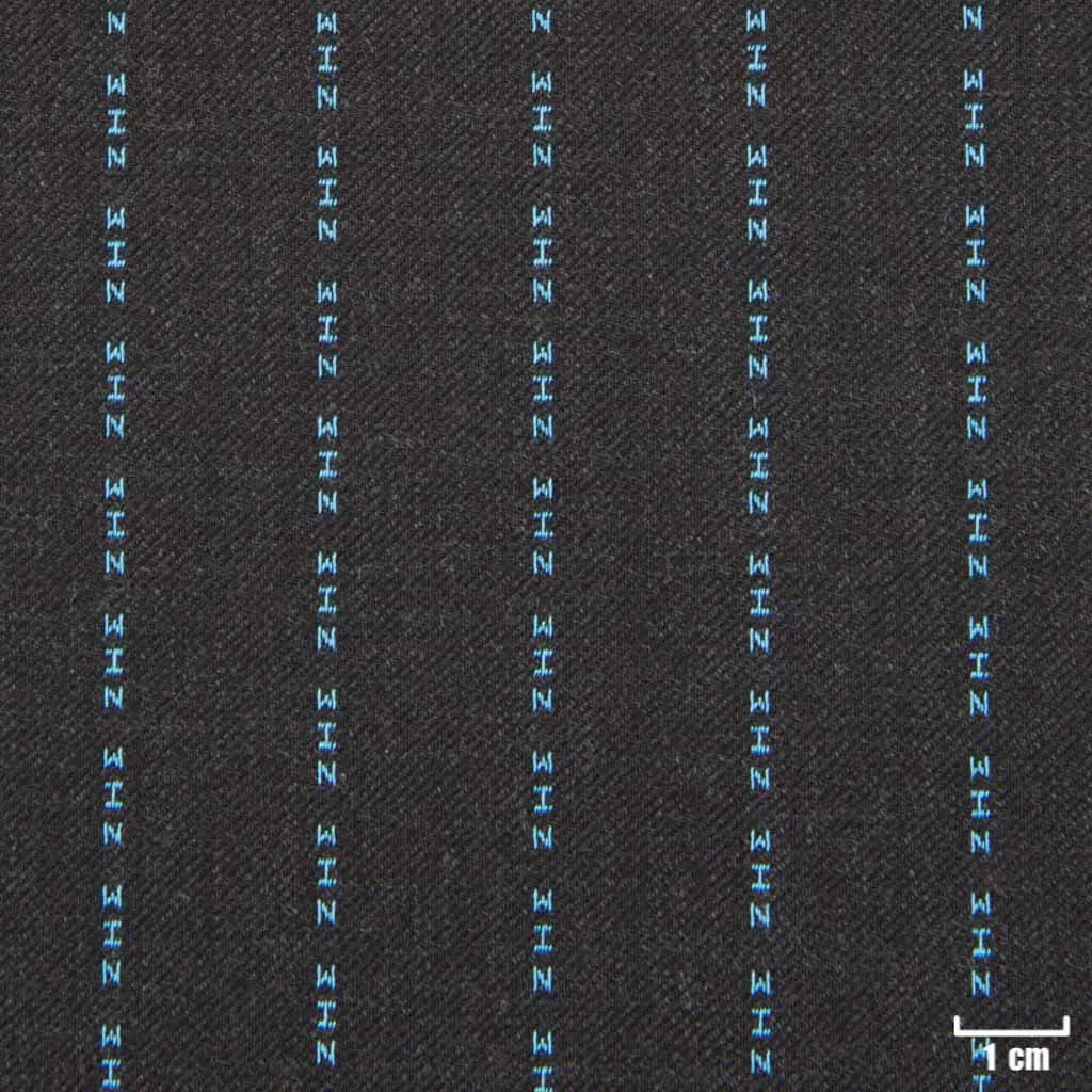 CHARCOAL, BLUE "WIN" STRIPES - Image 1