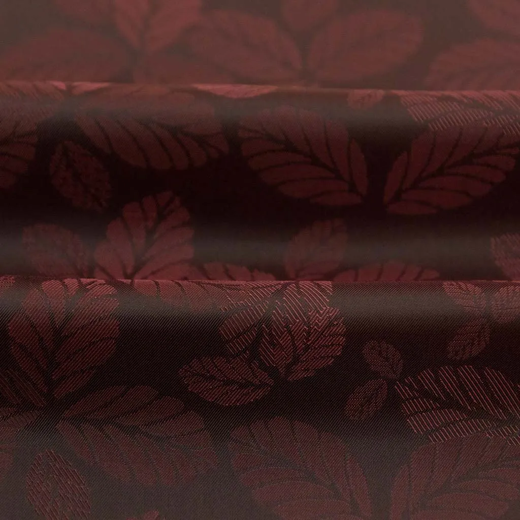 BURGUNDY/LEAF LINING - Image 2