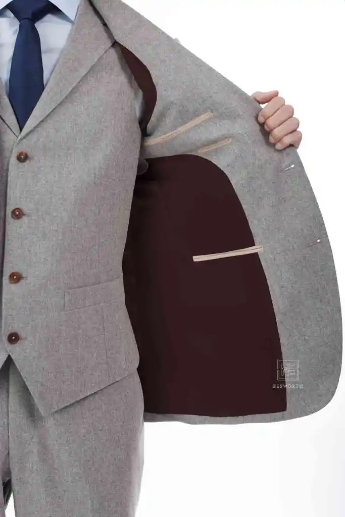 BURGUNDY, LINING - Image 3