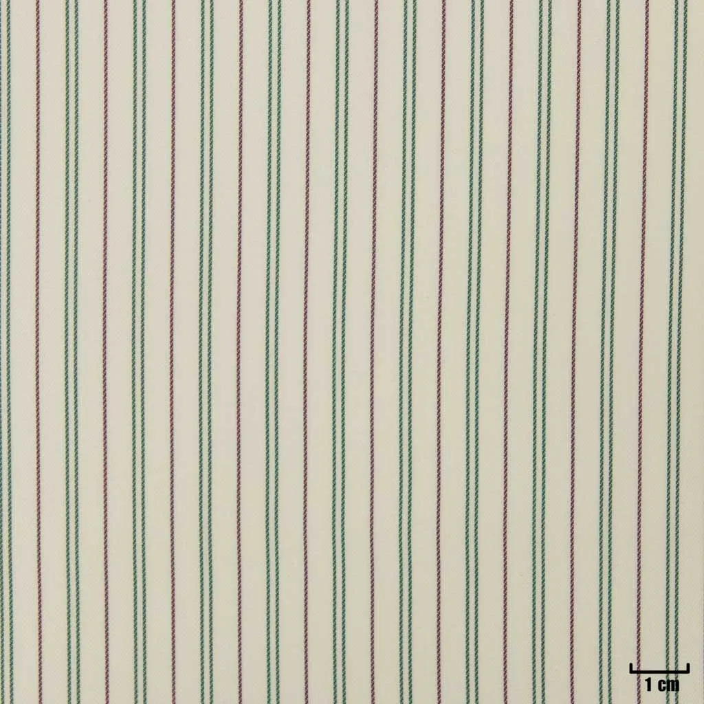WHITE, RED/GREEN STRIPES/LINING - Image 1