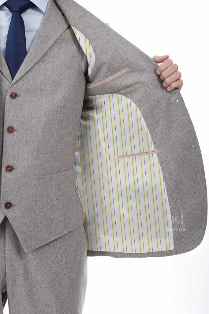 WHITE, YELLOW LINING - Image 3