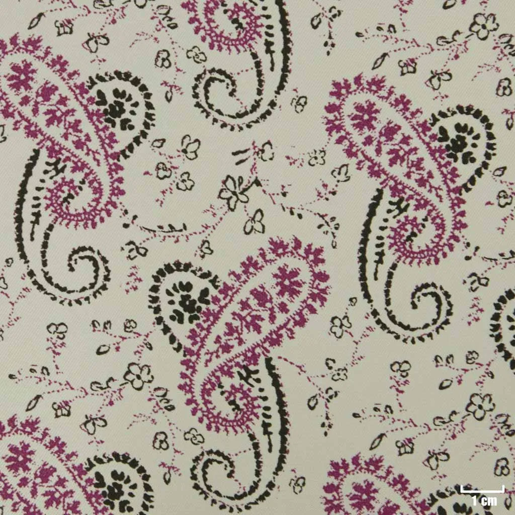 SILVER, BLACK/PURPLE FLOWER - Image 1