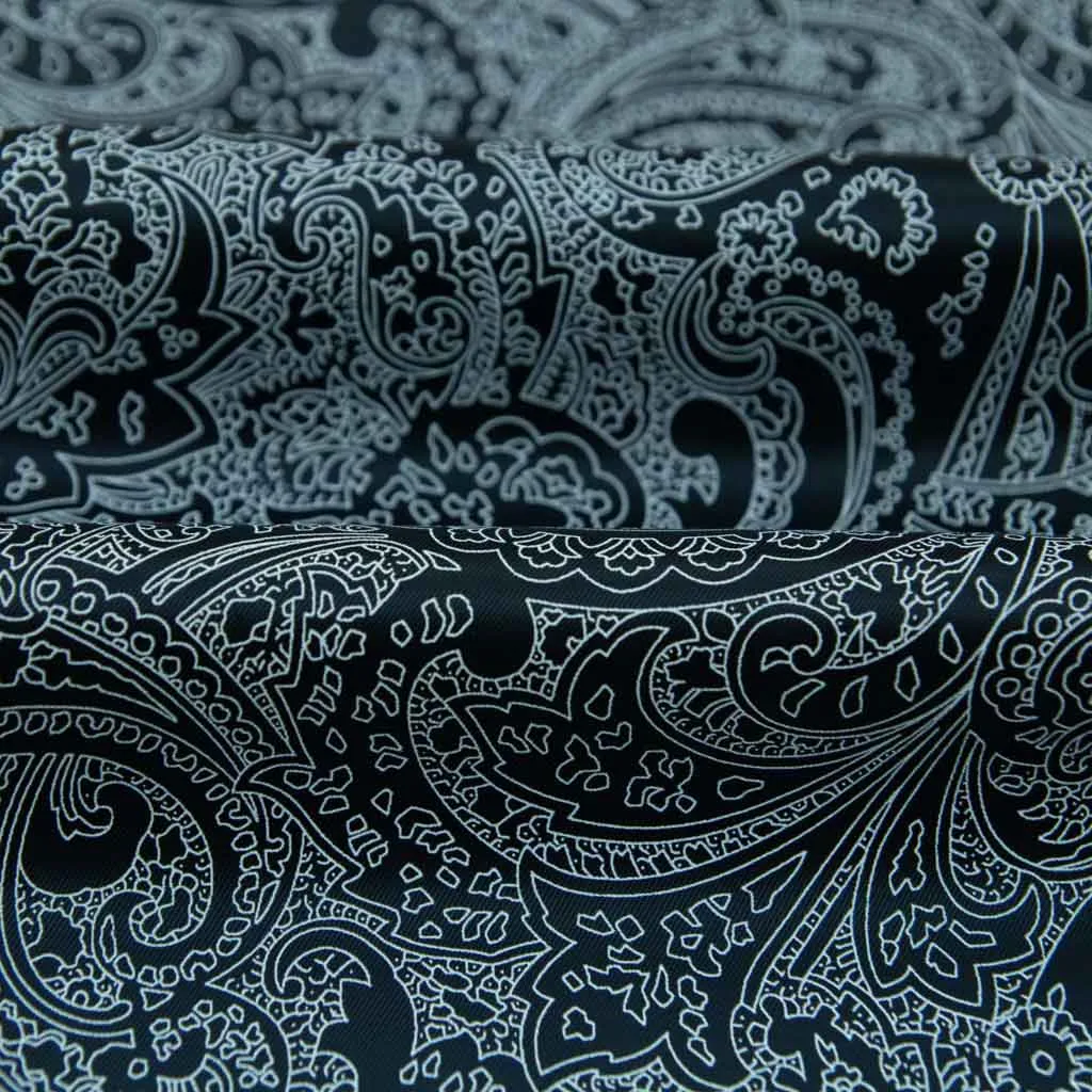 DARK BLUE, WHITE FLOWER - Image 2