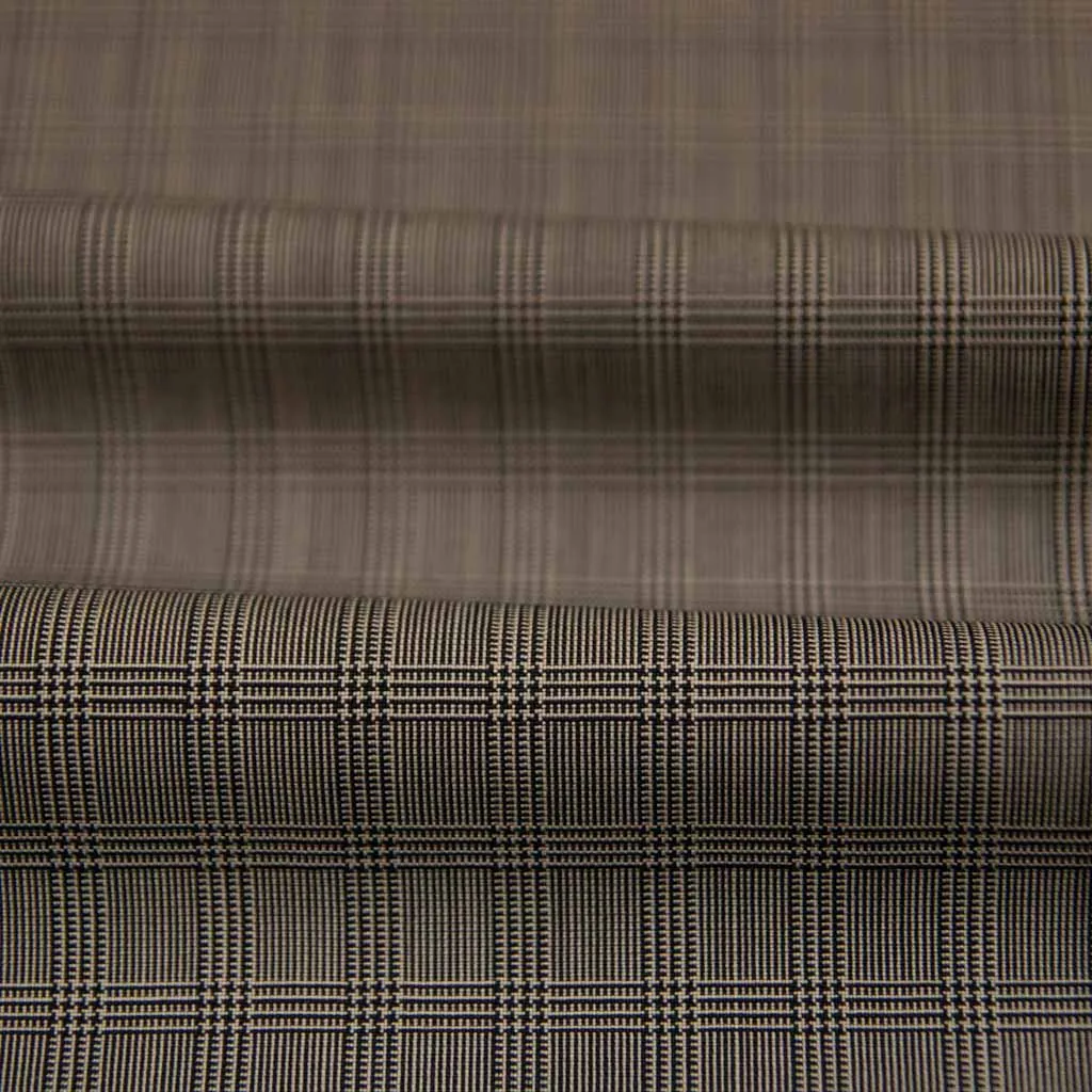 LIGHT KHAKI, SMALL CHECKS - Image 3