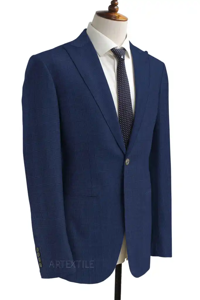 BLUE, SMALL CHECKS - Image 2