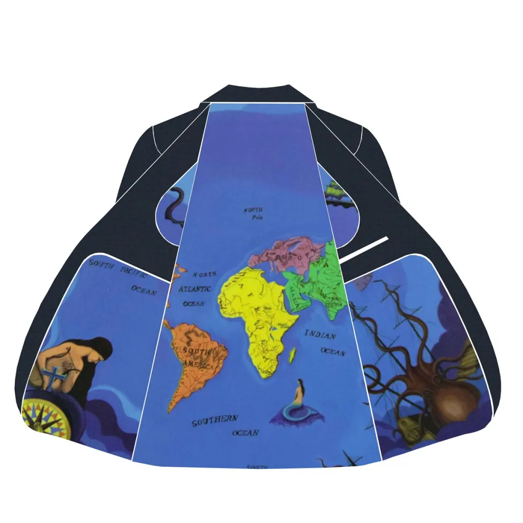 WORLD MAP PATTERN - Image 4