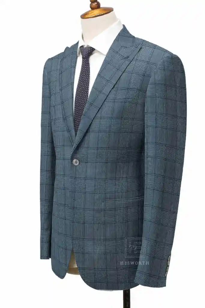BLUE, CHECKS (2 PLY) - Image 2