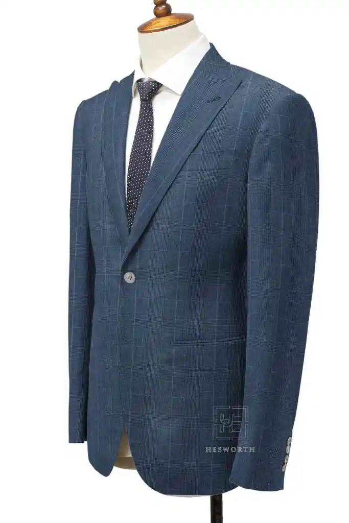 DARK BLUE, CHECKS (2 PLY) - Image 2