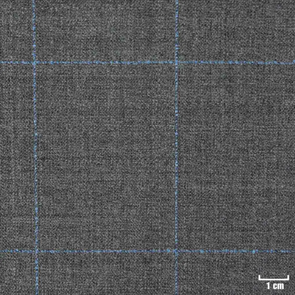 GREY, BLUE CHECKS (2 PLY) - Image 1