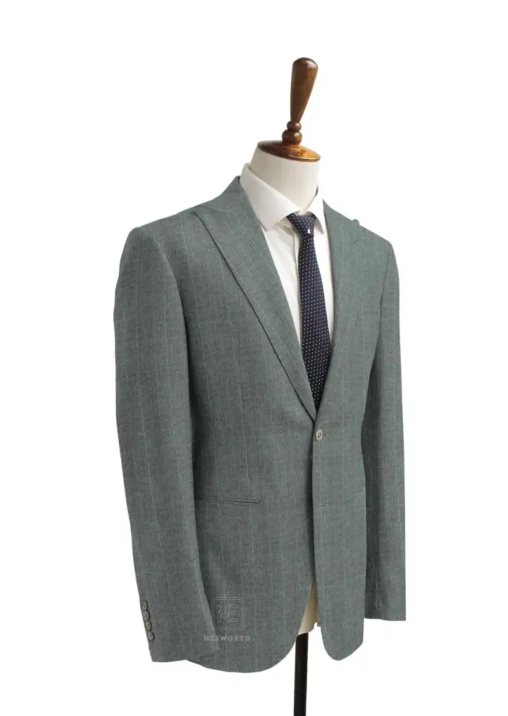 GREY, BLUE CHECKS (2 PLY) - Image 2