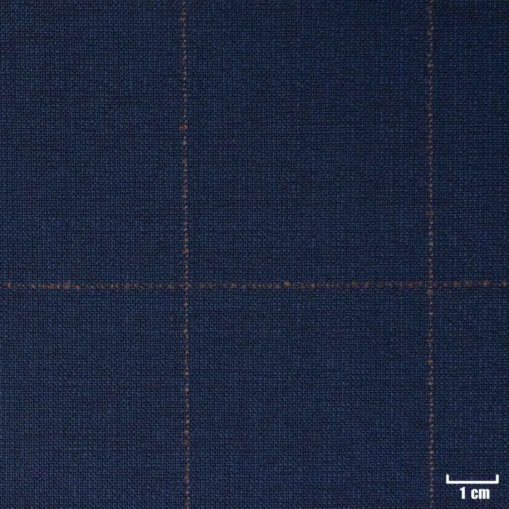 DARK BLUE, BROWN CHECKS (2 PLY) - Image 1