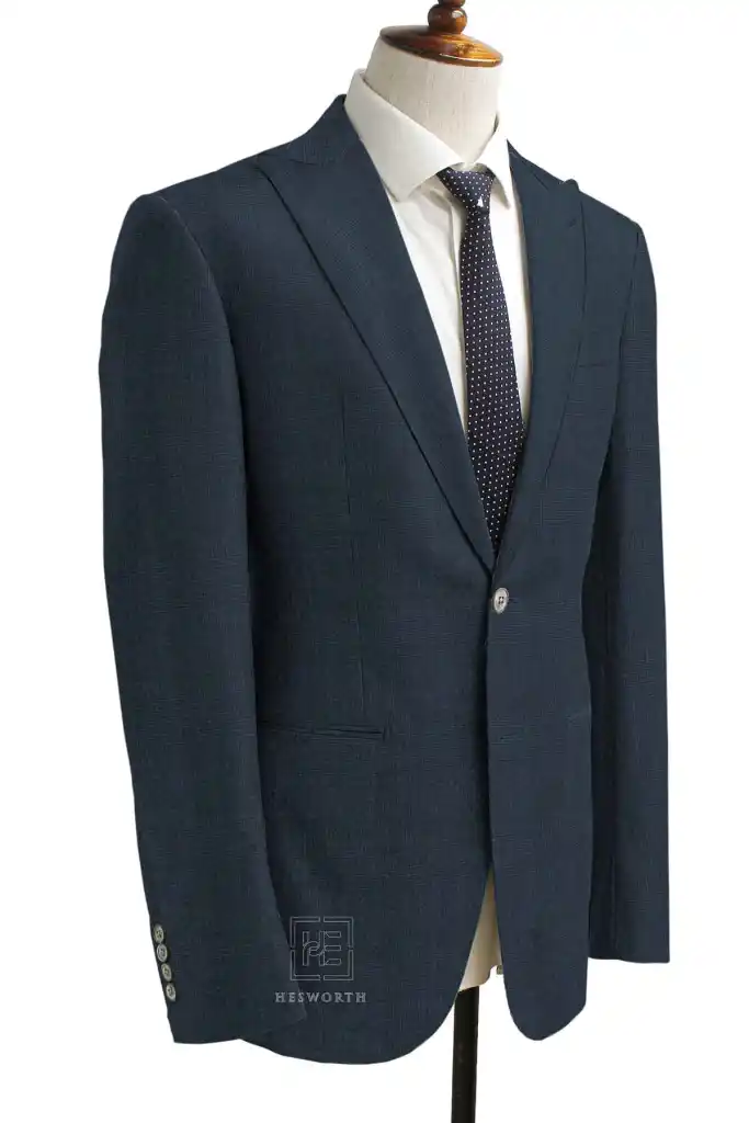 DARK BLUE, CHECKS (2 PLY) - Image 2