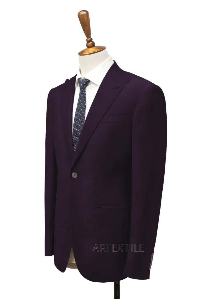 PURPLE, HERRINGBONE - Image 2