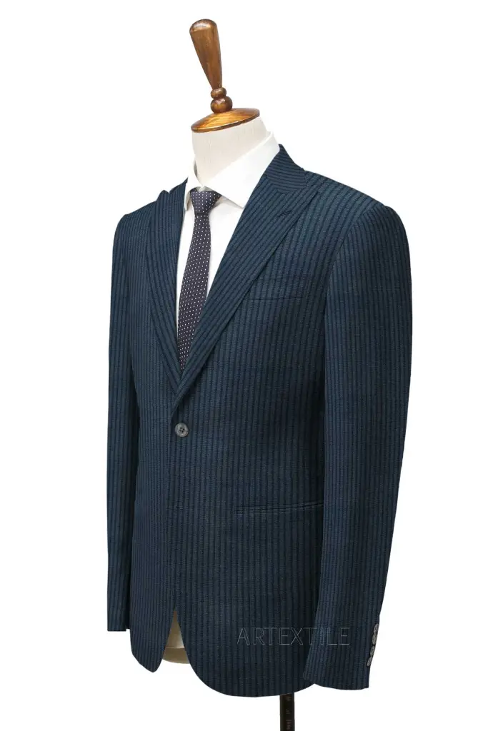 BLUE, STRIPES, SEERSUCKER - Image 2