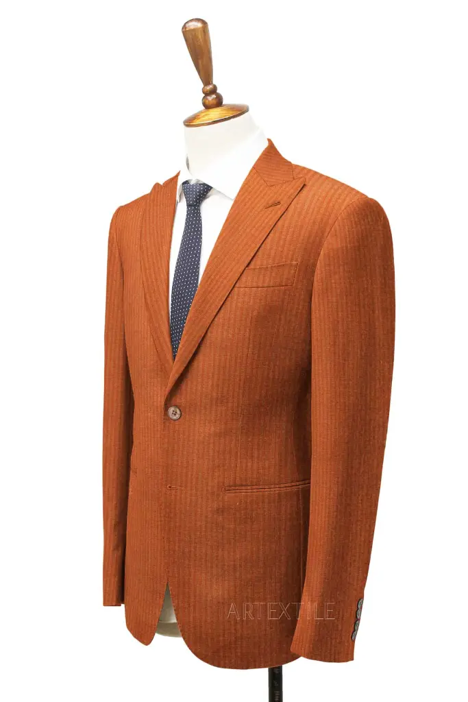 ORANGE, STRIPES, SEERSUCKER - Image 2