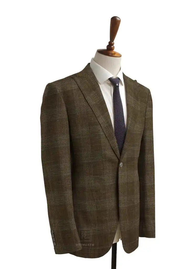 BROWN, BLUE CHECKS - Image 2