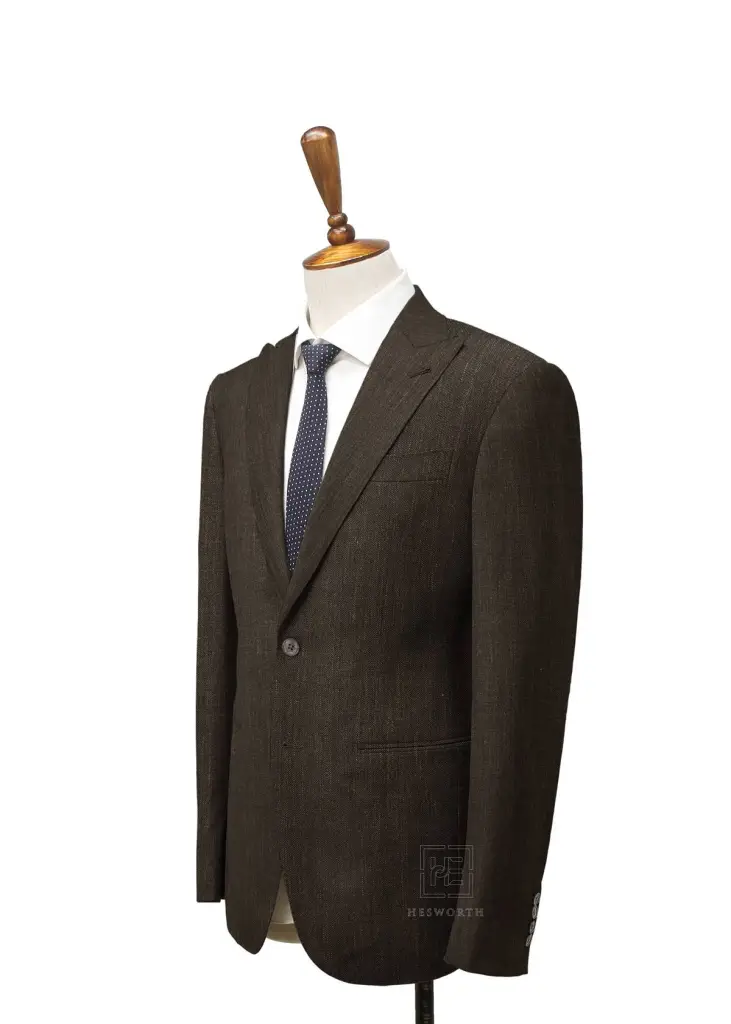 BROWN, HERRINGBONE - Image 2