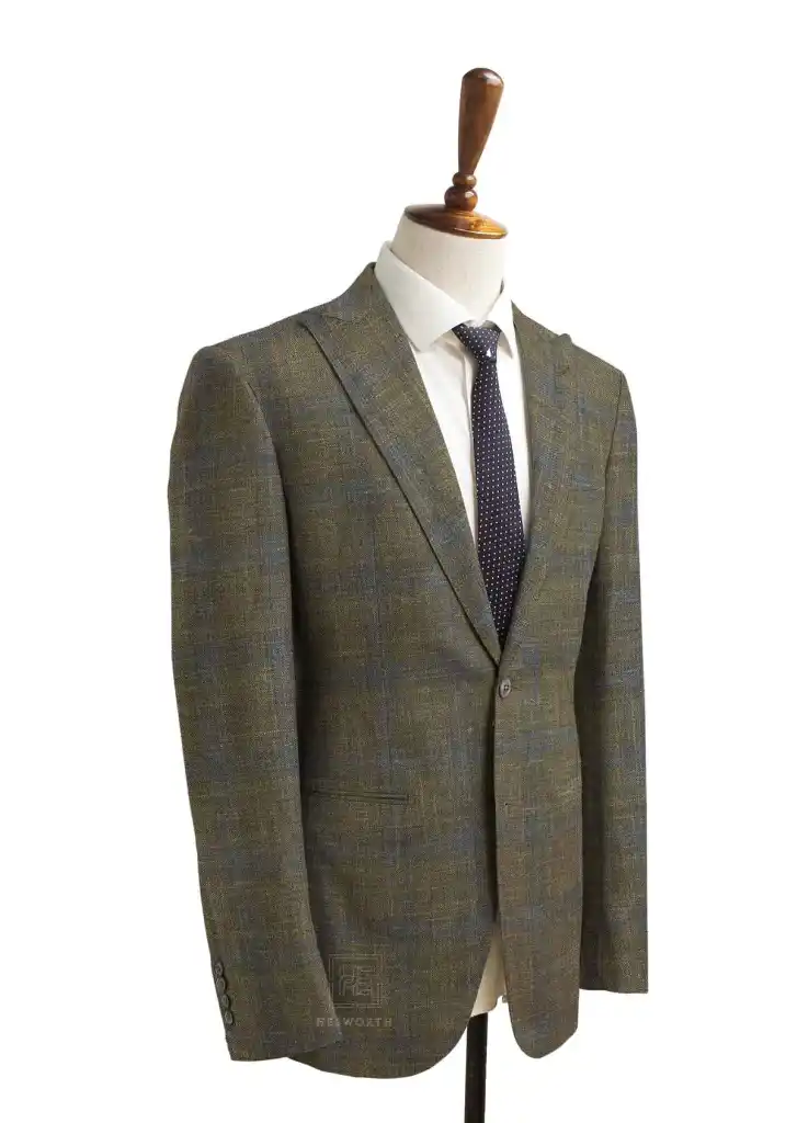 BROWN, BLUE CHECKS - Image 2