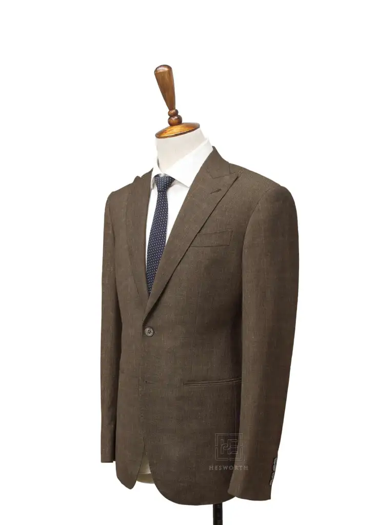 LIGHT BROWN, HERRINGBONE - Image 2