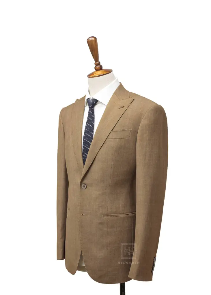 LIGHT BROWN, HERRINGBONE - Image 2