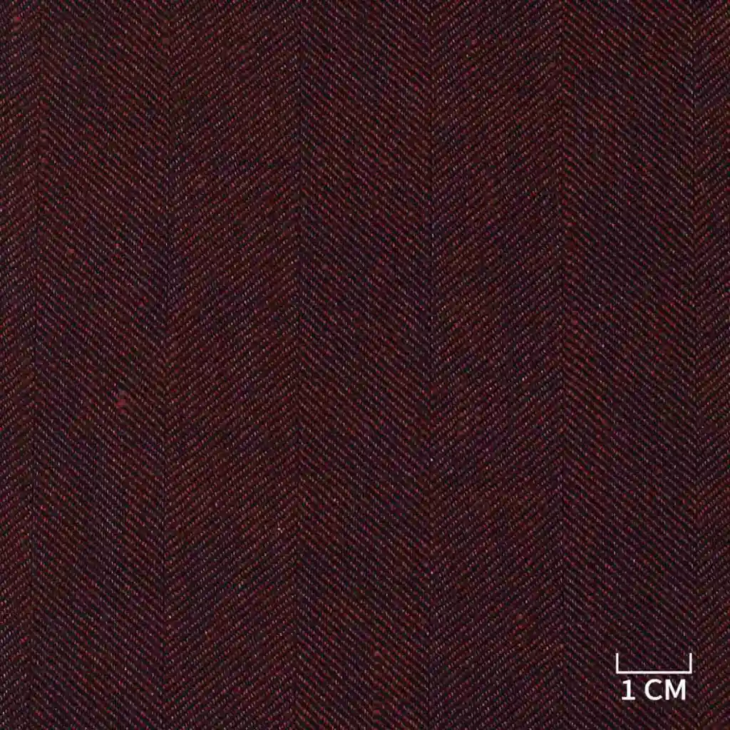 BURGUNDY, HERRINGBONE - Image 1