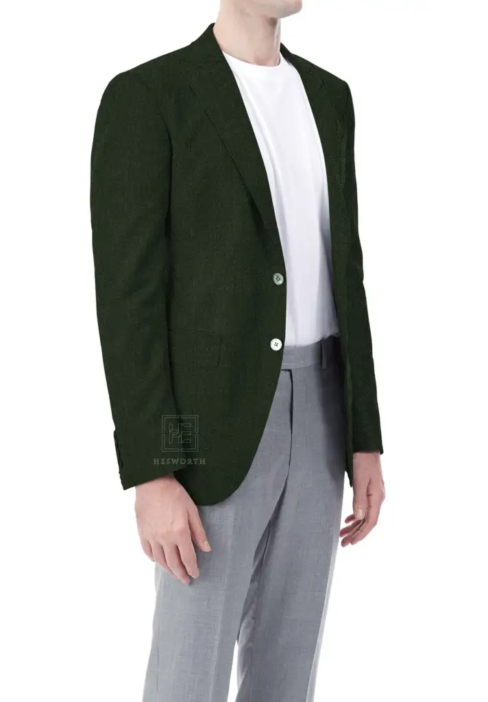 GREEN, HERRINGBONE - Image 2