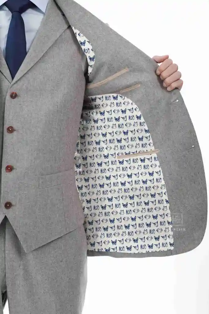 BLUE, DOGS PATTERN - Image 3