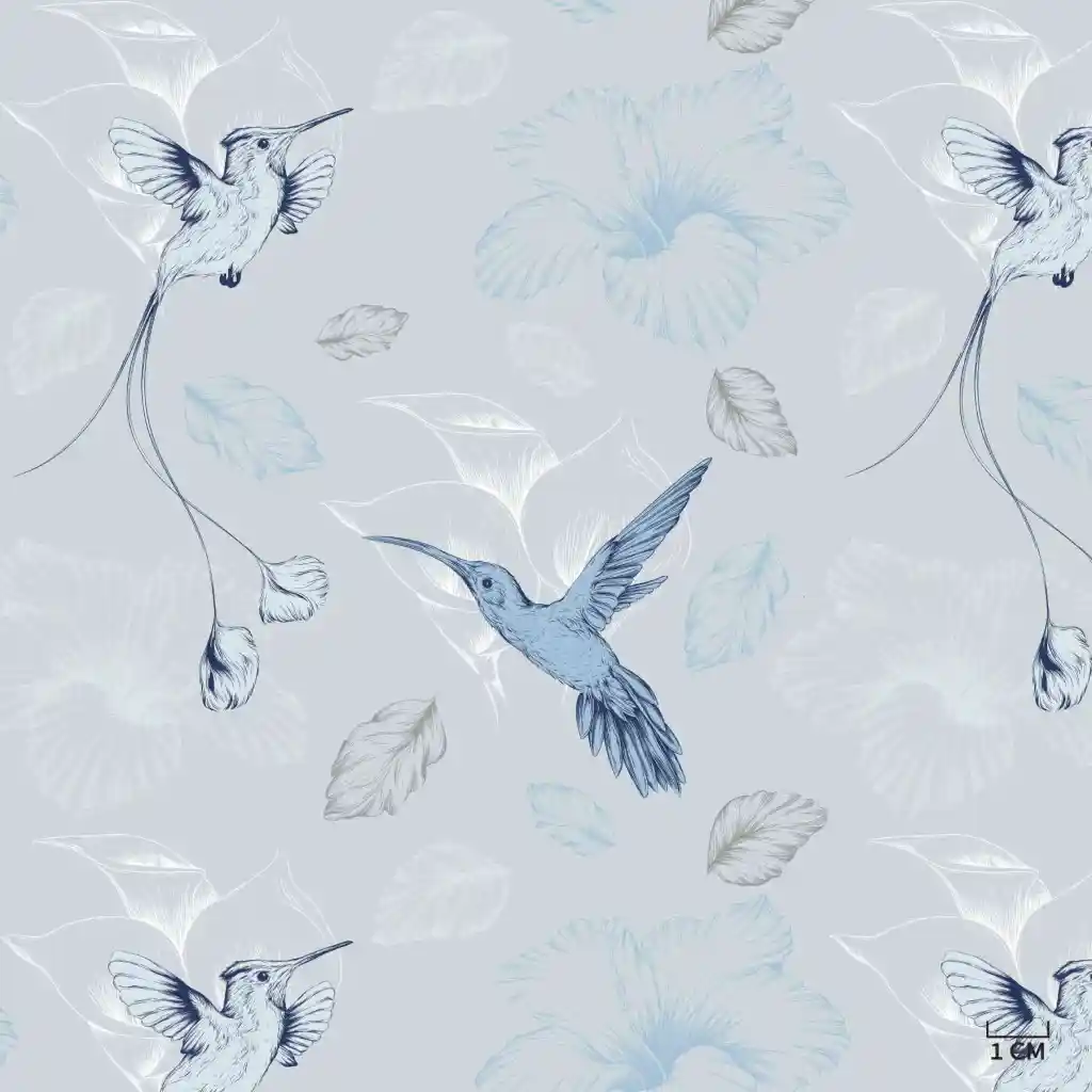 BIRDS AND FLORAL