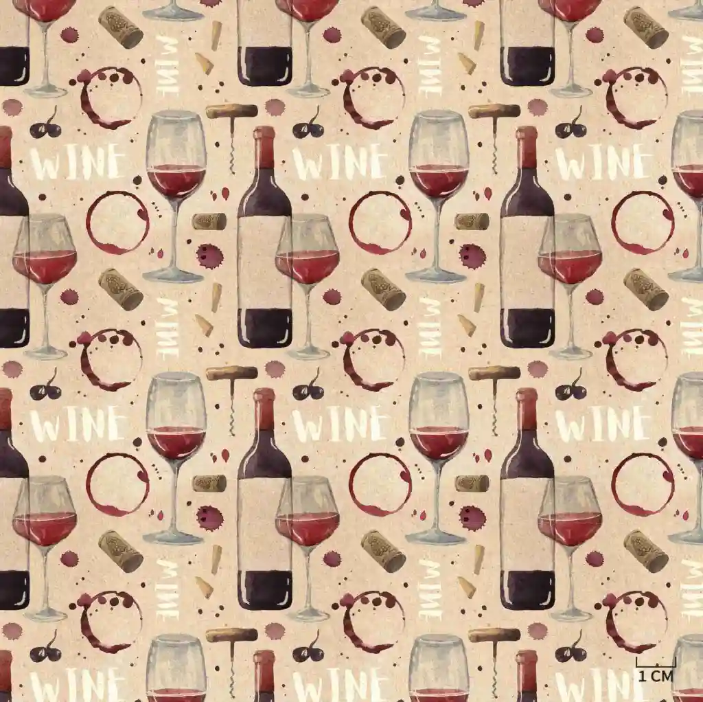WINE PATTERN  - Image 1