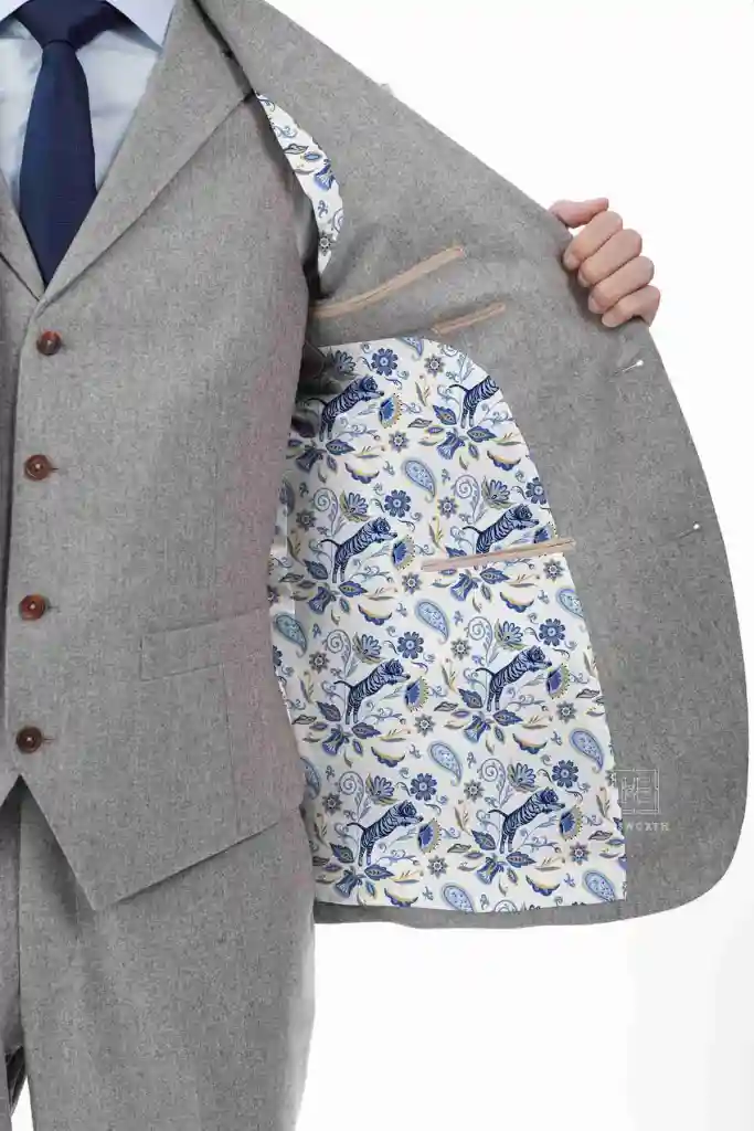 BLUE TIGERS, PAISLEY PATTERN - Image 3