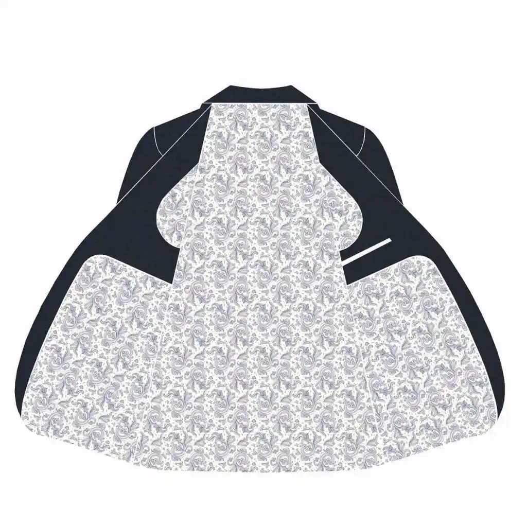 BLUE CIRCLE FLORAL PATTERN - Image 2