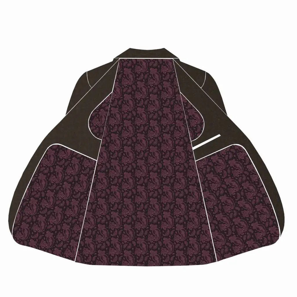 PURPLE PAISLEY PATTERN - Image 2