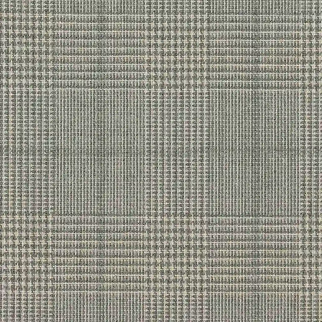 LIGHT GREY,CHECKS (4PLY) - Image 1