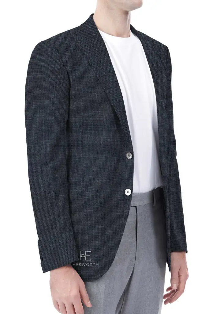 DARK BLUE,HOUNDSTOOTH - Image 2