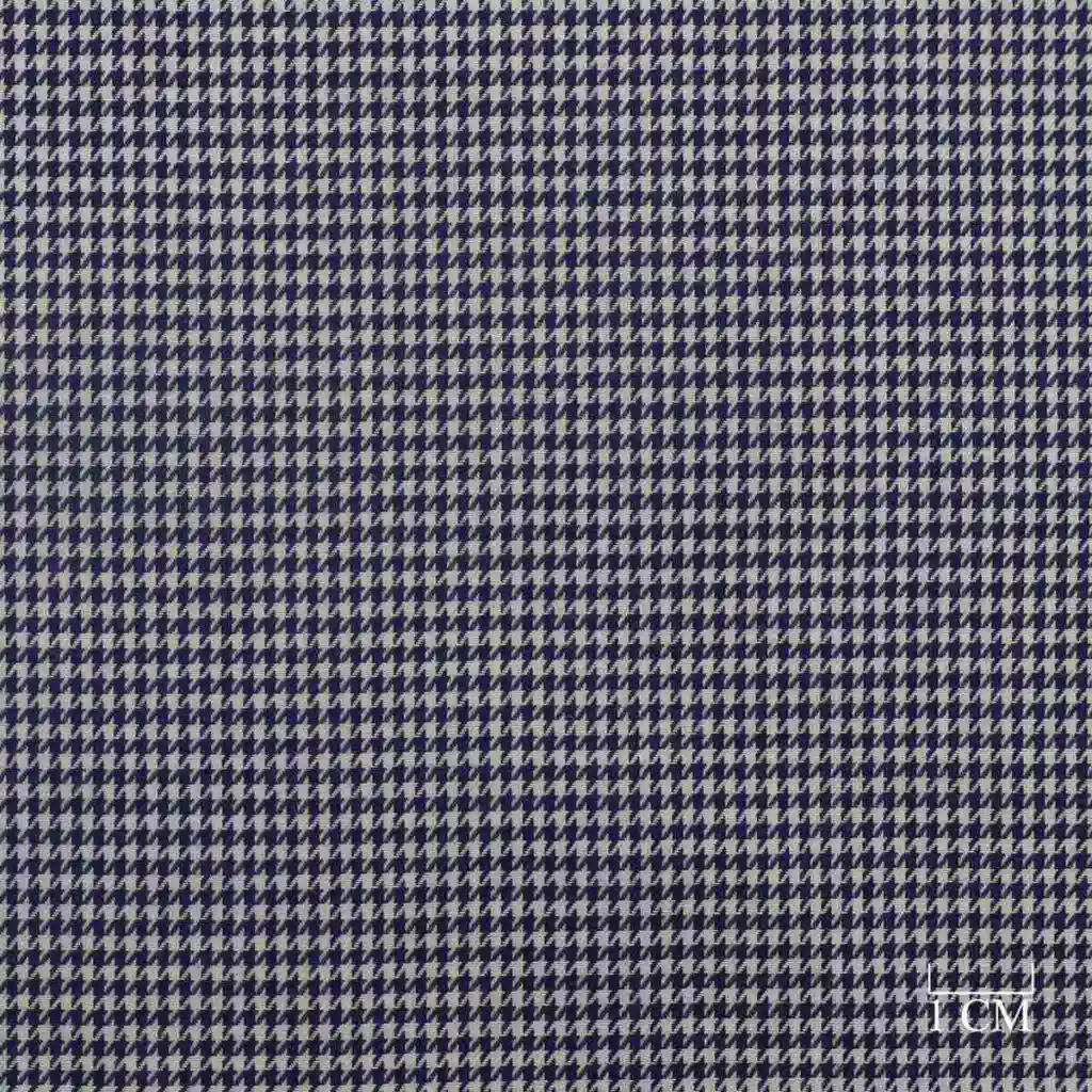 DARK BLUE, HOUNDSTOOTH - Image 1