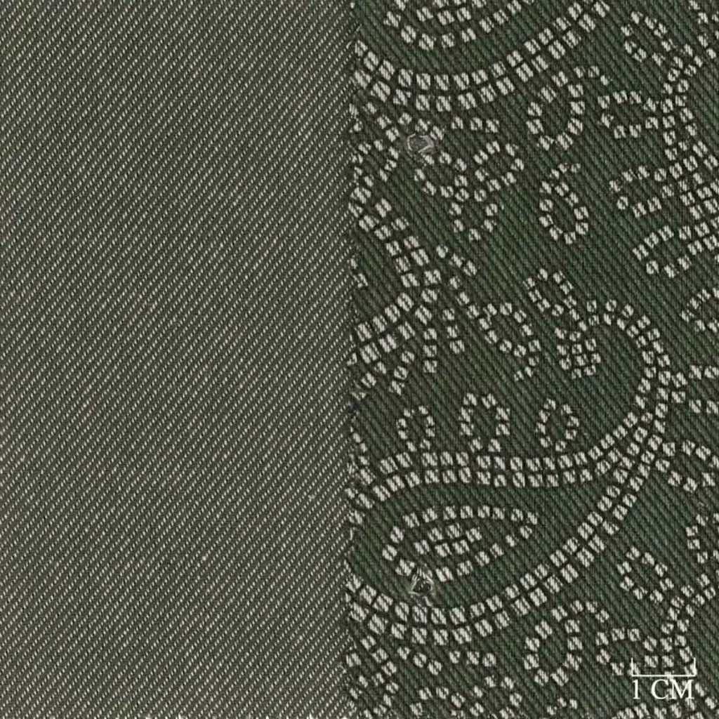 GREEN, PAISLEY PATTERN (DOUBLE-FACED) - Image 1