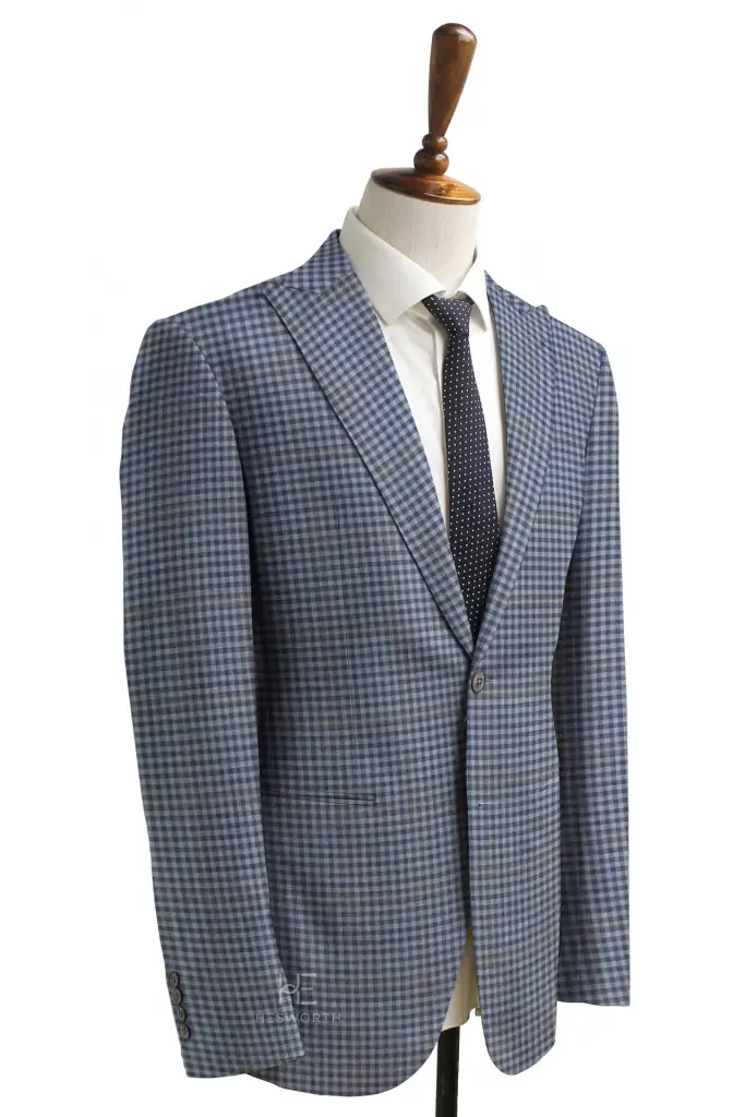 BLUE,KHAKI CHECKS - Image 2